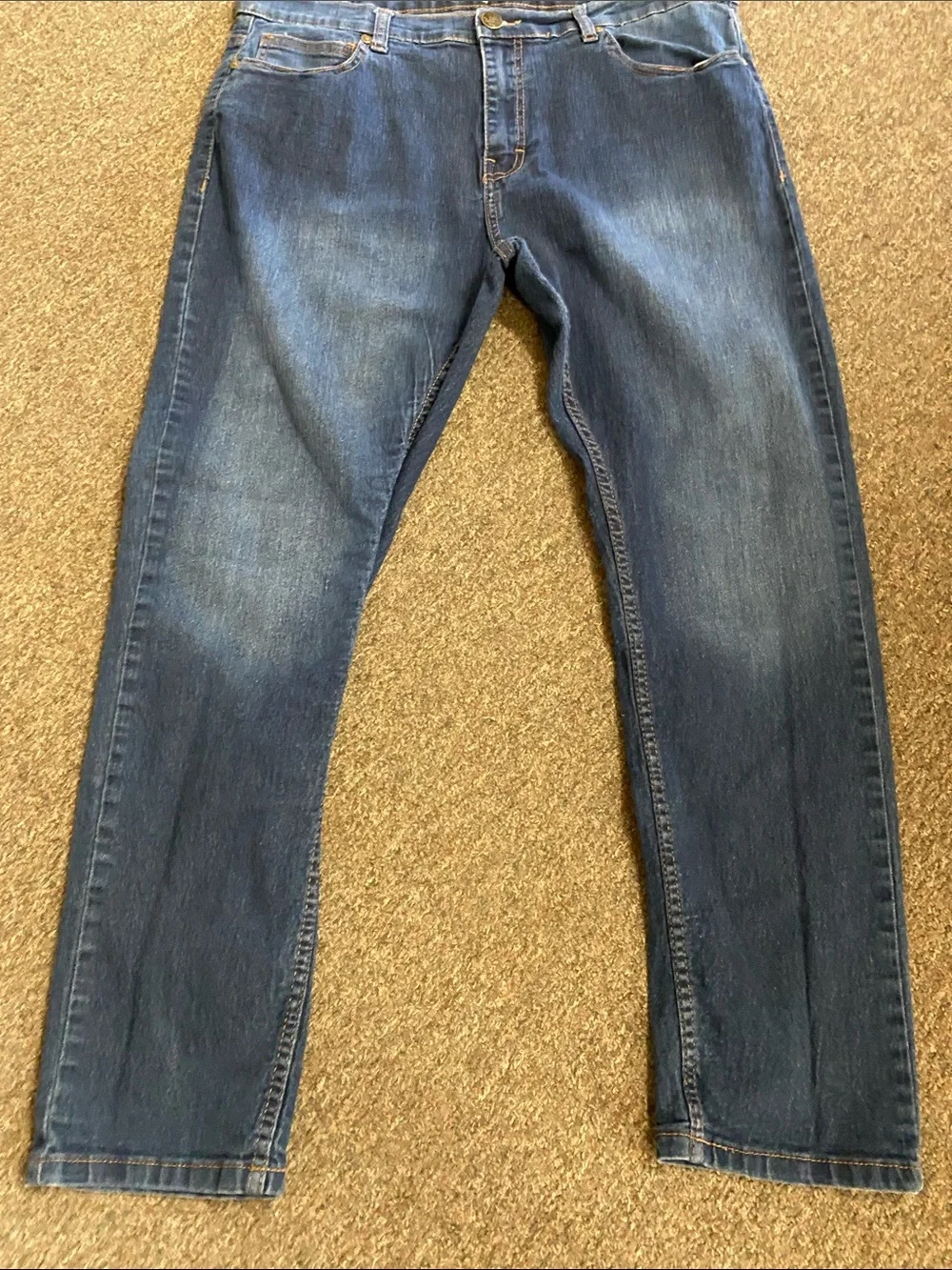 Beverly Hills Polo Club Men’s Dark Blue Slim-Straight Jeans